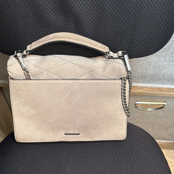 Rebecca Minkoff Beige Quilted Shoulder Bag - Picture 2 of 7